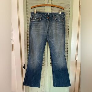 7 For All Mankind Jeans Bootcut Distressed 90s Size 29 WOMENS